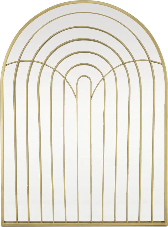 Art for the Home Spiegel Francesca - Afgeronde vormen - 80x60cm - Goud