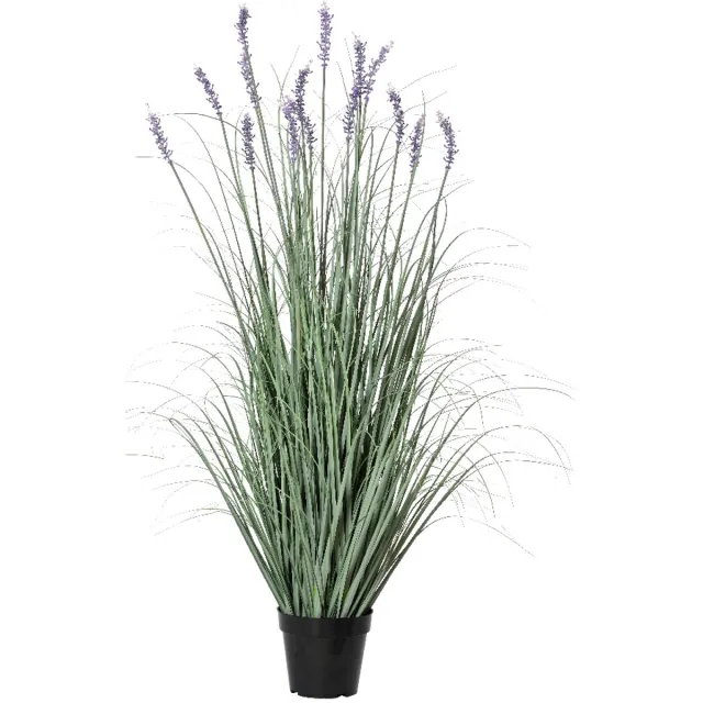 kaemingk season decoration Plant PVC in pot hoog 120cm