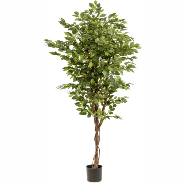 Emerald Kunstboom Ficus Deluxe Vine 170cm - Kunstplant voor binnen Groen