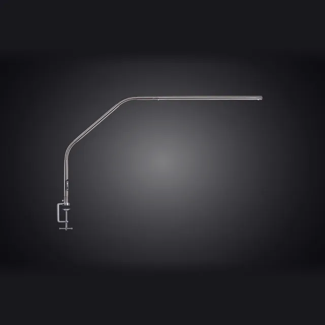 Daylight Slimline 4 - E35109 - bureaulamp - dimbare led daglicht verlichting - in hoogte verstelbaar - buigbaar - Ice Grey Zilver