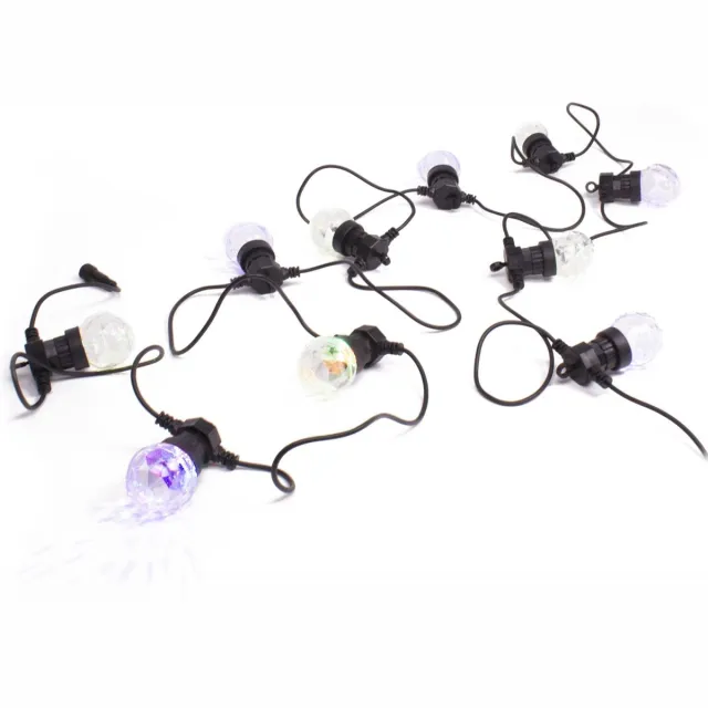 Benson Partyverlichting - 7,5 meter - Waterproof - Multicolor - 10 LED lampjes