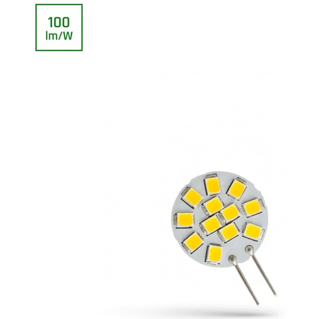 Spectrum LED G4 - 12V - 1.2W - 830 3000K - Warm wit licht - Vervangt 10W