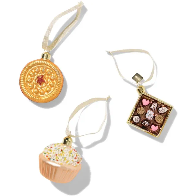 HEMA Kersthangerset patisserie - 3 stuks