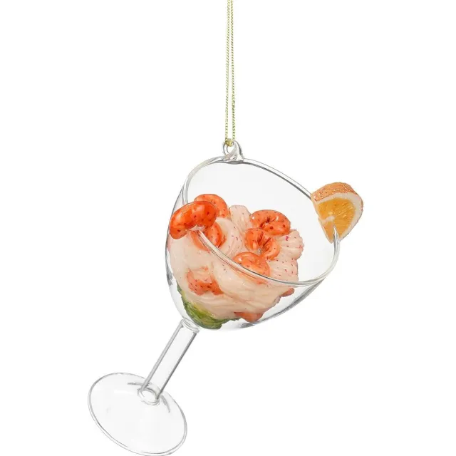 Mica Decorations kerstornament garnalen cocktail