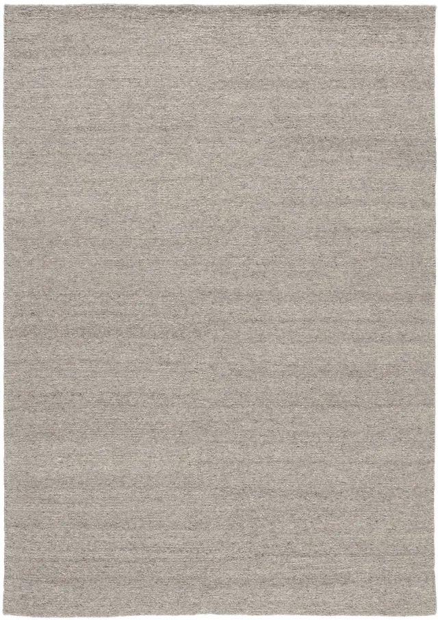 Lino Sera Grey Sumack Tapijt 200x300cm - 100% Handgesponnen Wol - Authentiek Vlakgeweven Vloerkleed – Natuurlijke Grijstint – Laagpolig Luxe Tapijt voor Woonkamer, Eetkamer of Slaapkamer