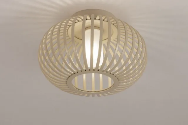 Lumidora Plafondlamp 74571 - Plafonniere - SAVANNAH - G9 - Beige - Zand - Metaal - Badkamerlamp - IP44 - ⌀ 24 cm