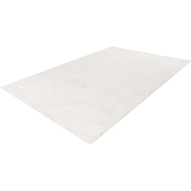 Lalee Lotus vloerkleed geometrisch tapijt bohemienstijl scandinavisch karpet hoog laag polig 120x170 cm ivory gebroken wit