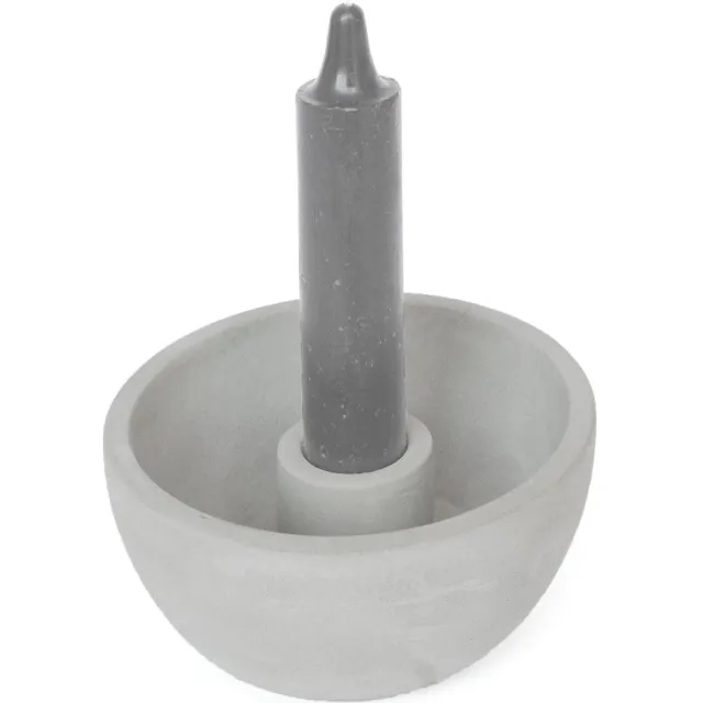 Leeff Kaarsenhouder 'Carice' (, beton) Grijs