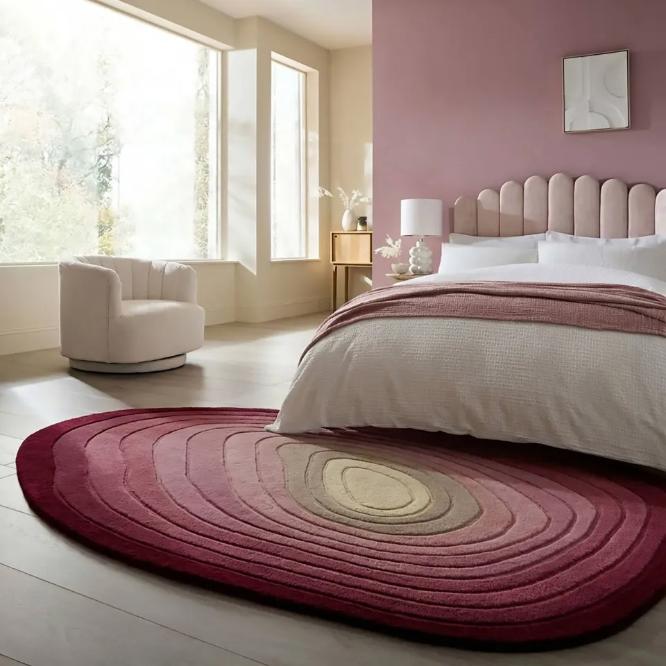 Flair Rugs Puddle Ombre Shaped vloerkleed paars, foto 2