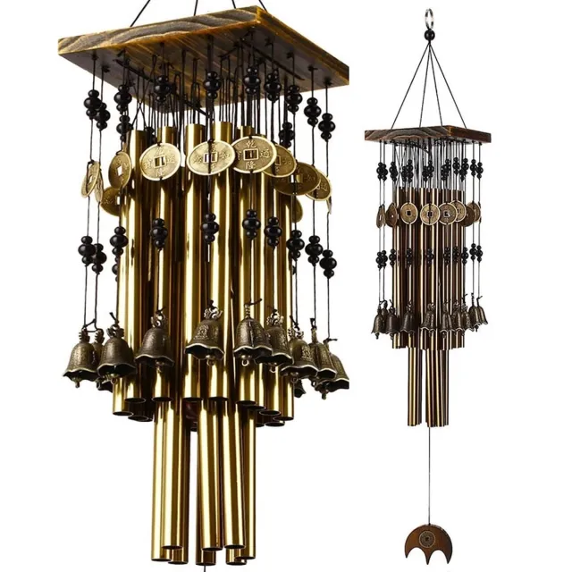 achilles Handmade Vintage Chinese Windbell - Chinese Windgong - Tuin Decoratie - Windbel Mix - 14