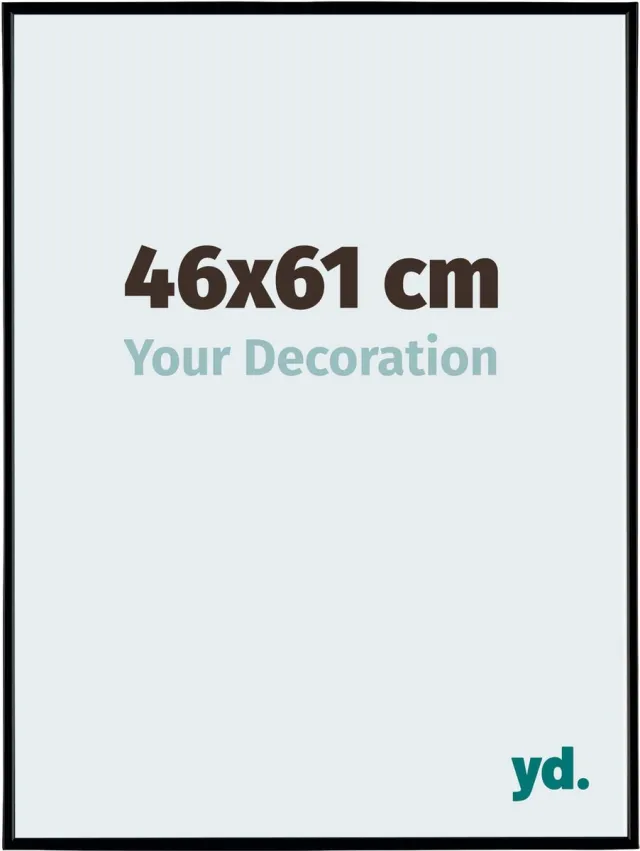 yd. Your Decoration - Fotolijst 46x61 cm - Kunststof - Zwart Mat - Evry