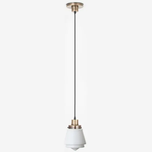 Coloured by Art Hanglamp aan snoer Komeet 20's Brons - Art Deco Trade