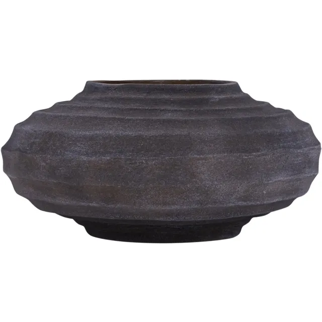 PTMD Kody Brown Stone Wash Casted Alu Ribbed Pot Bruin