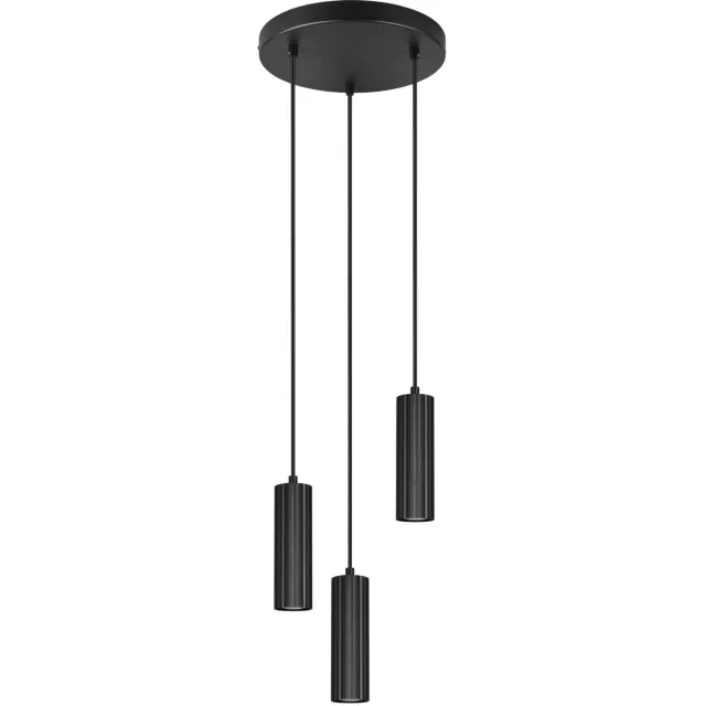 Trio SOKA - Hanglamp - Zwart mat - excl. 3x GU10 4,5 W