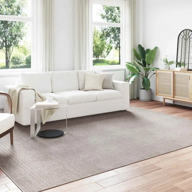 vidaXL Binnen kleed LUGO Crème-taupe Polyester, foto 2