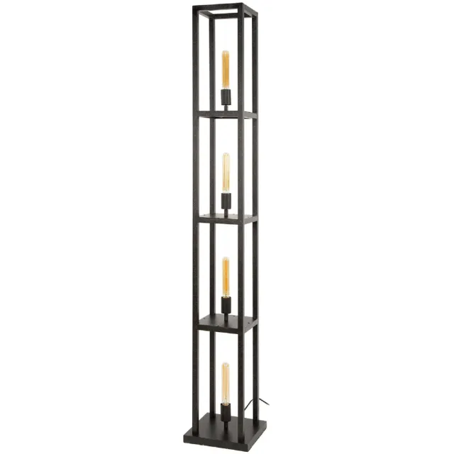 Nest of Nora Vloerlamp Savin - 4 lichts - Staande lamp - Zwart