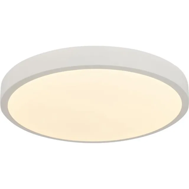Brilliant lamp, slimline LED wand- en plafondlamp 49cm zand/wit, metaal/kunststof, 1x 60W LED geïntegreerd, (4800lm, 3000-6000K), A.