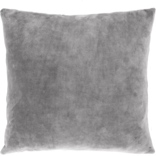 Tiseco Home Studio - Kussen (gevuld) MARSHMALLOW - SET/2 - polyester - teddyvulling - super zacht - Vierkant - 45x45 cm - Lichtgrijs GREY LIGHT