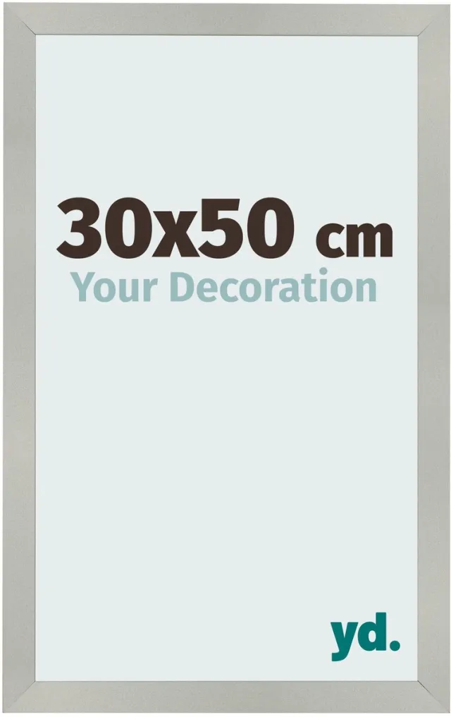 yd. Your Decoration - Fotolijst 30x50 cm - MDF - Zilver Mat - Bologna