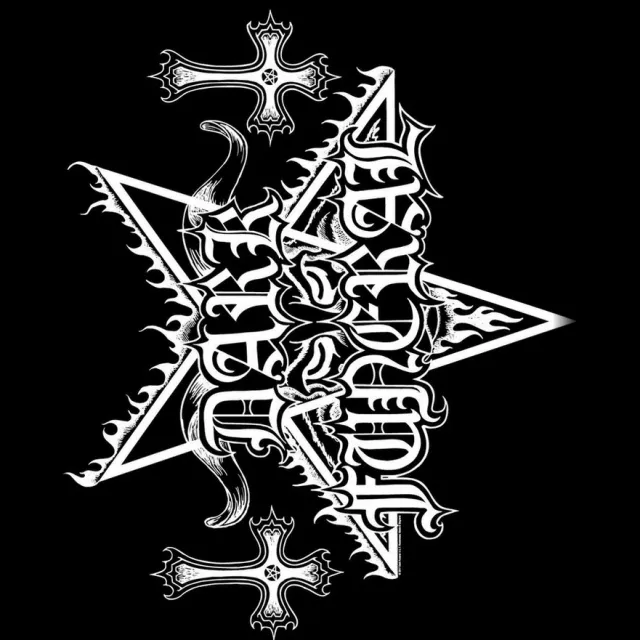 Rock Off Dark Funeral Textiel Poster Flag Logo Multicolours