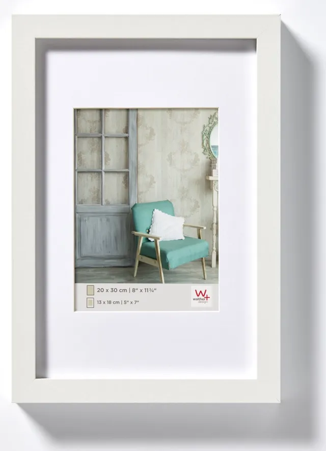Walther Stockholm - MDF Houten lijst - Fotoformaat 20x30 cm - Wit