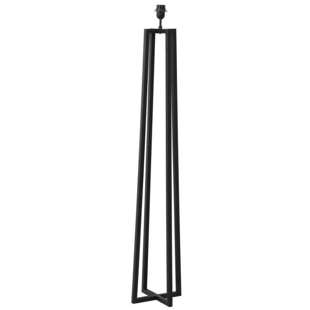 Light & Living lampenvoet Miley (25x25x130cm) Zwart