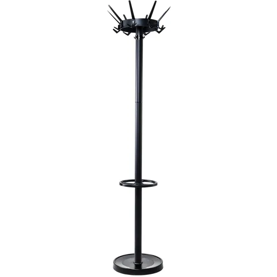 Maul Kapstok MAUL Caligo staand 175cm 32 haken zwart RAL9004