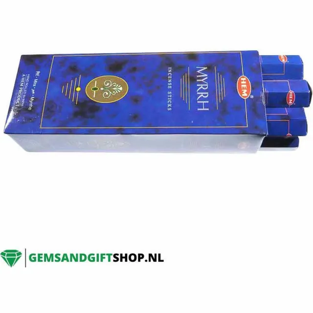 HEM Wierook - Myrrh - Slof (6 pakjes/120 stokjes) Multicolor