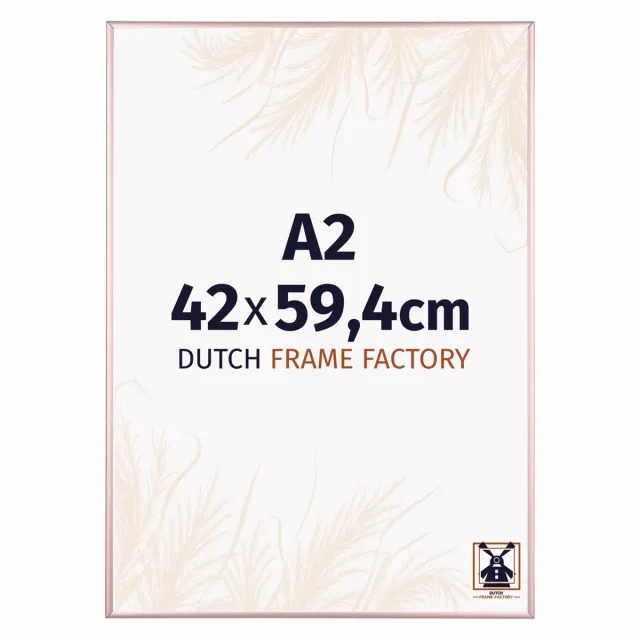 Dutch Frame Factory Fotolijst A2 42x59,4 cm - Aluminium - Koper - Kampen