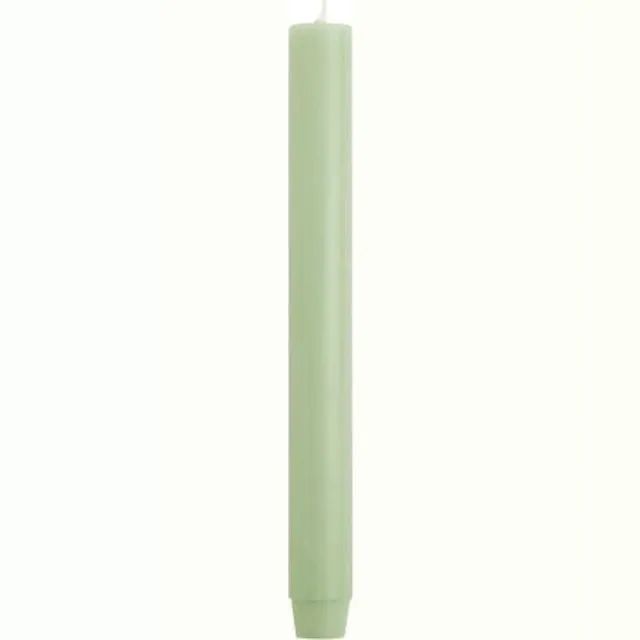 Rustik Lys Dinerkaarsen XL - Pak van 20 Stuks - Khaki - 2,6 x 30 cm