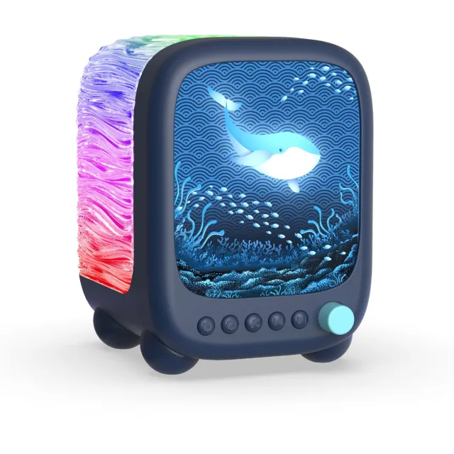 Mob wavy light abyss Blauw