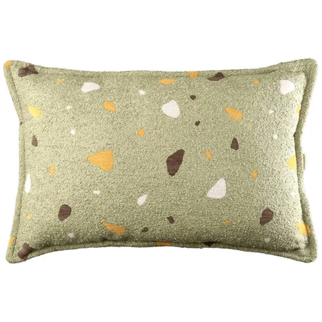 Wigiwama Terrazzo Mos Bolsterkussen groen