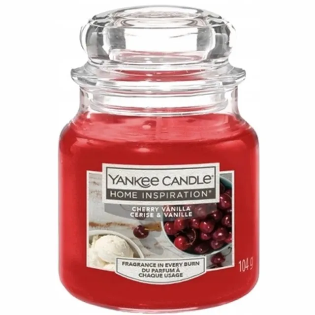 Yankee Candle Cherry Vanilla Kleine Geurkaars 104g