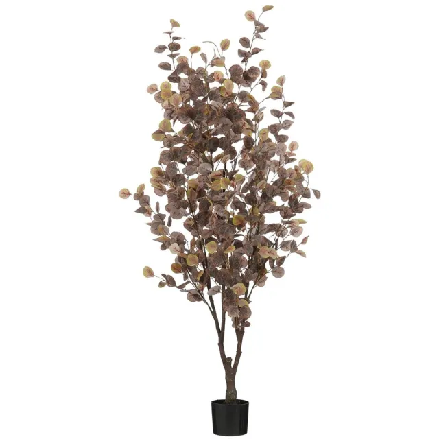 Mica Decorations Eucalyptus Kunstplant in Bloempot - H180 x Ø80 cm - Brons