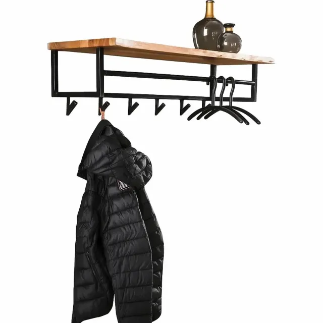 Ylumen Kapstok Edge B 100 cm H 27 cm naturel