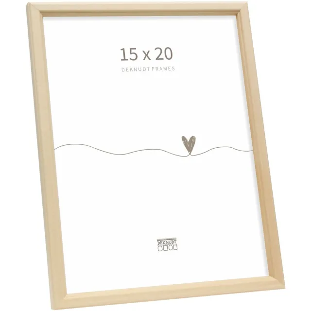 Deknudt Frames Fotolijst - Naturel hout - S236H1 - Voor foto: 15x20 cm
