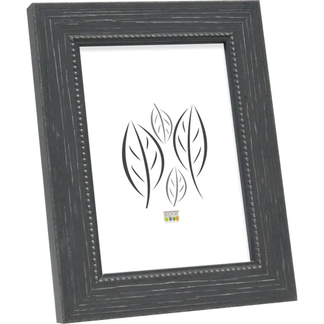 Deknudt Frames fotolijst S46KF2 - zwart - parelbiesje - foto 30x45 cm