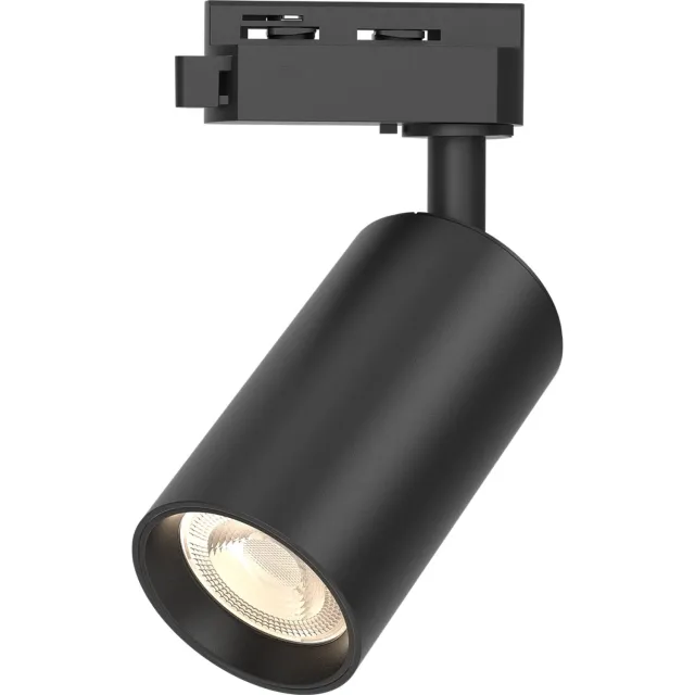 BES LED Railspot GU10 - 1-Fase Railverlichting - Rond - Zwart - Brinton
