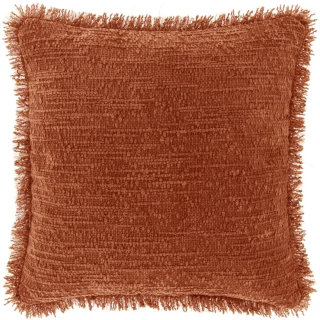 Unique Living Sierkussen Amy - orange flame - 45x45cm Oranje