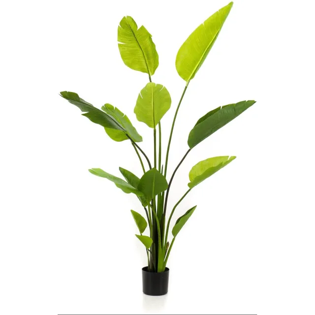 Emerald Kunstplant Strelitzia Nicolai 150cm - Kunstplant voor binnen Groen