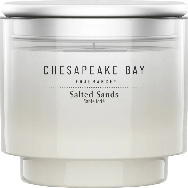 Chesapeake Bay Fragrance geurkaars - Salted Sands Small beige