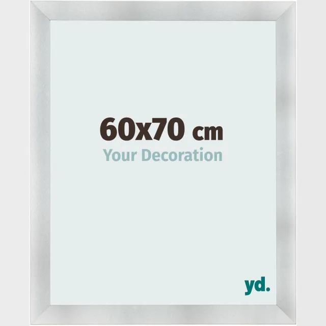 yd. Your Decoration - Fotolijst 60x70 cm - MDF - Aluminium Geborsteld - Pisa
