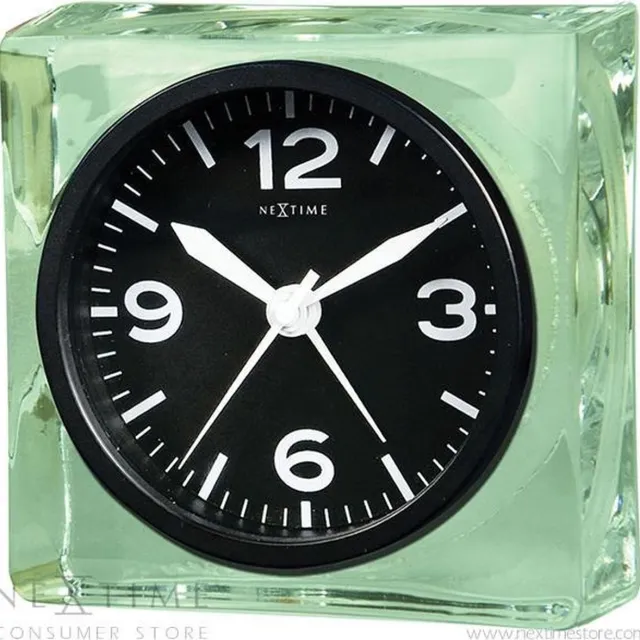 NeXtime Alarm Klok - Real Time Glas groen