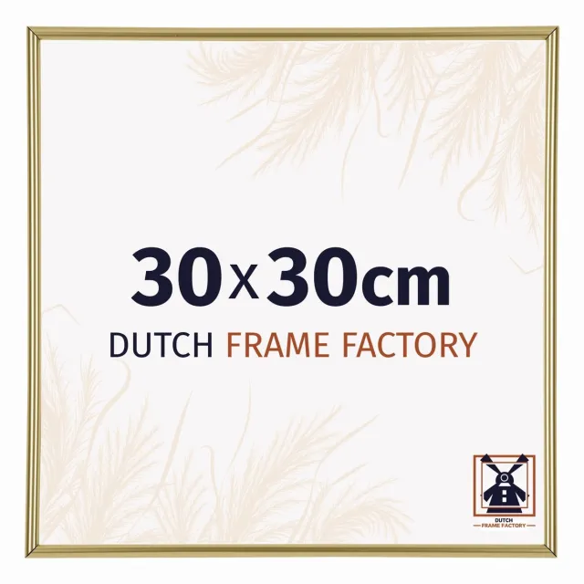 Dutch Frame Factory Fotolijst 30x30 cm - Kunststof - Goud - Angers