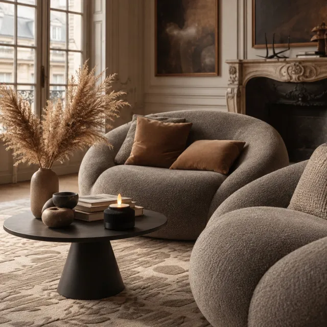 Decor & Diffuse LED Kaars Amelie Oplaadbaar – Luxe Zwart 3D-Design – Warm Licht & met bewegende vlam - usb opladen - afstandsbediening