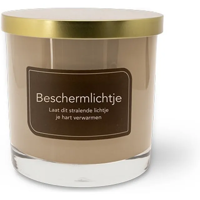 Miko Big Candle - Beschermlichtje BRUIN