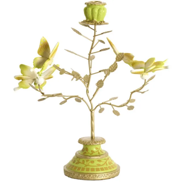 Light & Living Kandelaar BUTTERFLY - Groen - 35.5x18x37.5 cm