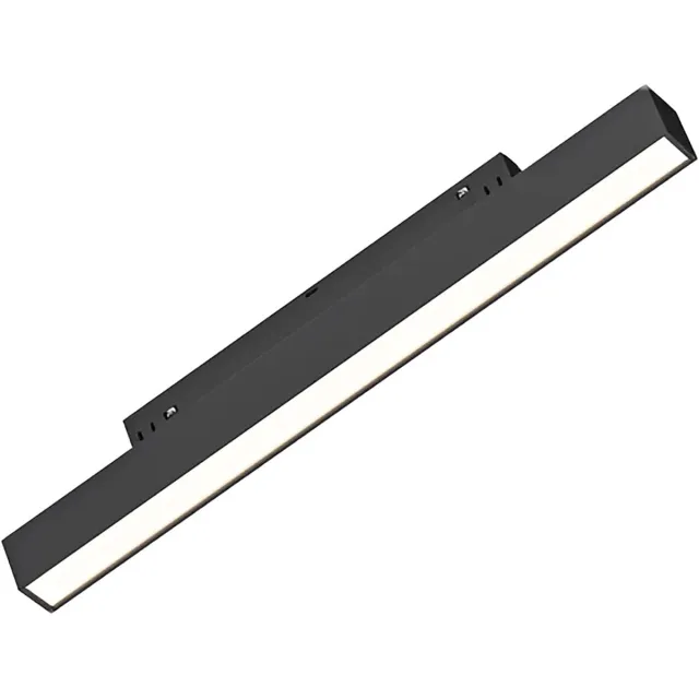 BES LED 48V Magnetische Lineaire LED Railverlichting - Lijnverlichting - Brinton Magni Smart - Tuya Smart Tracklight - Dimbaar - 10W 600lm 120D - Aanpasbare Lichtkleur 3000K-4000K-6000K - Zwart