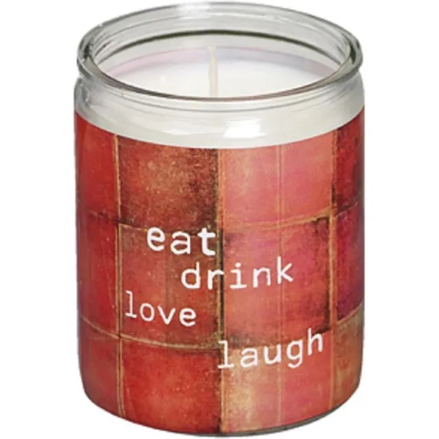 Bolsius Star Light 'Word Art Red ( 5 stuks) Rood met wit