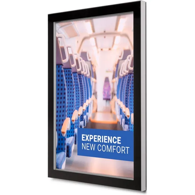Syna Outdoor Premium Poster Case Slim A1 - Syna SCGA1 - Horeca & Professioneel Zwart